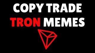 How To Copy Trade on TRX Meme Tokens