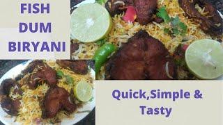 FISH DUM BIRYANI#Easy#Tasty#Simple#QuickRecipe#NaVantaMiInta #teluguruchulu by Na Vanta Mi Inta