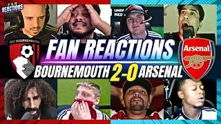 ARSENAL FANS DEJECTEDREACTION TO BOURNEMOUTH 2-0 ARSENAL | 24/25 PREMIER LEAGUE