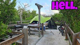 Solo camping at FL Keys Long Key State Park