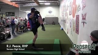 RJ Peace Prospect Video, RHP, Serrano High School Class of 2015 #mlbdraft