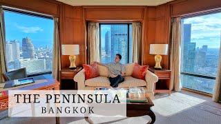 Staycation The Peninsula Bangkok : Room Tour, Dinner Buffet, Lunch and Spa