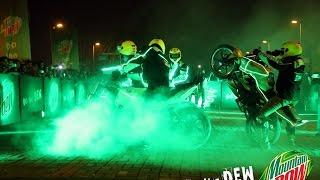 Mountain Dew LAUNCHING LIVE STUNT SHOW by - Road Riderz RRz