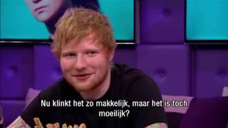 Ed Sheeran bet he can Play Any POP Song With Just 4 Chords - RTL LATE NIGHT