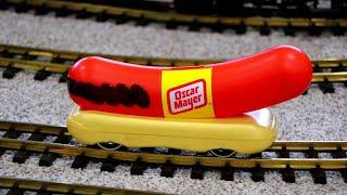 A Very Unusual Model Train:  The Oscar Mayer Wiener Train