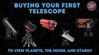 Buying Your First #Telescope to View Planets, the Moon, and Stars