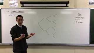 Binomial Probability (1 of 2: Preliminary Example w/ Probability Tree)