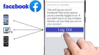 How to Log-out your Facebook Account on Other Devices Using your Android Phone