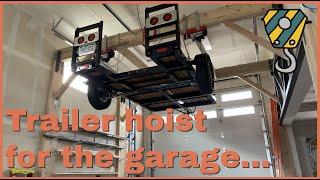 Trailer Hoist for the Garage