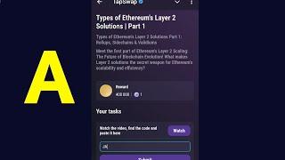 Types of Ethereum's Layer 2Solutions | Part 1 | Tapswap Code