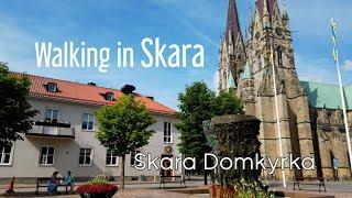 Sweden - Skara town & Cathedral (Domkyrkan)