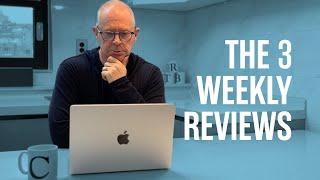 The 3 Types Of Weekly Review.