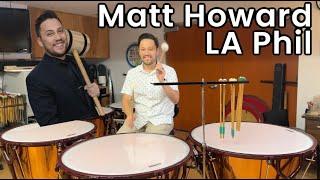 Matt Howard: Principal Percussionist of the Los Angeles Philharmonic