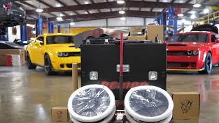 Demon Crate Unboxing at Hennessey Performance