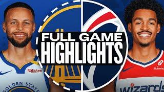 WARRIORS at WIZARDS | FULL GAME HIGHLIGHTS | November 4, 2024