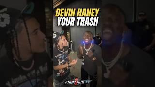Hitchins VIOLATES Devin Haney in front of younger Brother ll! 