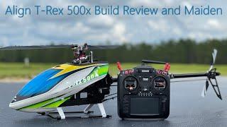 Align T-Rex 500x Build Review and Maiden