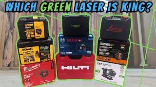 The Ultimate Green Laser Level Showdown - Which One Really Is The Brightest?