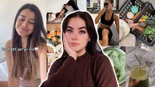 my problem with becoming "that girl" + other tiktok trends