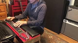 Linda Ronstadt "Blue Bayou" Pedal Steel Guitar Solo Cover