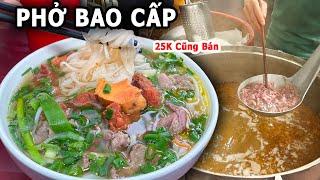 Phở Từ Thời Bao Cấp Nước Dùng Đậm Chất Xương Thịt 25k Cũng Bán #phohanoi