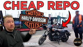 I Bought A Cheap REPO Harley Davidson At Auction!