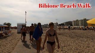 Bibione Beach Walk 4K,   Bibione - ITALY