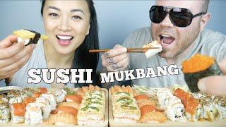 SUSHI MUKBANG *WOULD YOU RATHER (LETS EAT) | SASVlogs