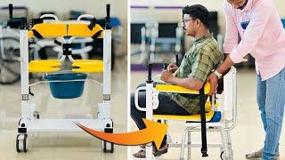 കിടപ്പ് രോഗികൾക്ക് ഏറെ സഹായകരമാകുന്ന ചെയർ  -Wheel chairs for patients