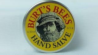 Burt's Bees Hand Salve Review