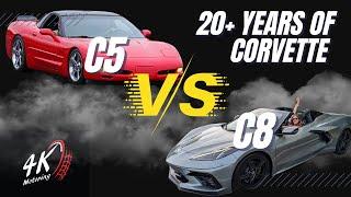 How Far Has the Corvette Advanced in 20 Years?!? Comparing the C5 to the C8