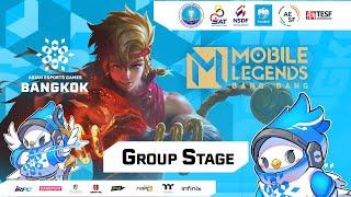  [BAHASA INDONESIA] Live | Asian Esports Games 2024 | Women's Team MLBB | Day 1 | Group Stage