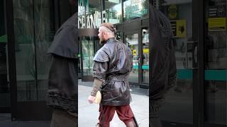 Ragnar Lothbrok Walking in Public #foryou #fashion #viking #series #prank #ragnar #movie