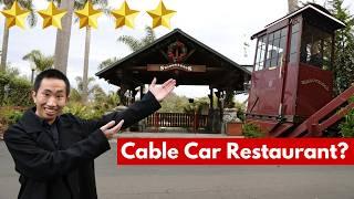 I Ate At California's FIVE STAR Cable Car Restaurant | Shadowbrook Restaurant!!!