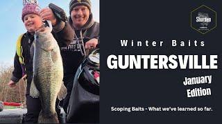 Winter Baits for Bass Fishing on Lake Guntersville - January Edition