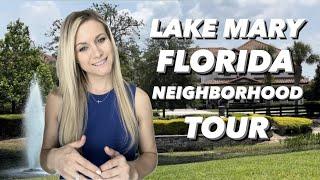 Living in Lake Mary Florida 2023 | Moving to Lake Mary FL | Orlando Suburb | Neighborhood VLOG TOUR