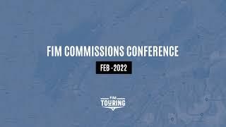 2022 FIM Commissions Conference - FIM TOURING