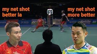 Net SHOT vs PERFECT Badminton Net Shot - Top 20