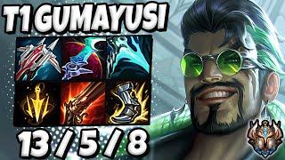 T1 Gumayusi Draven vs Samira [ ADC ] Patch 12.6 Korea Challenger 