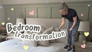 BEDROOM TRANSFORMATION | NEW BED