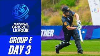  European Cricket League, 2025 | Group E, Day 3 | 10 Mar 2025 | T10 Live Cricket