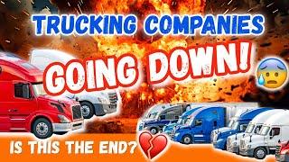 Trucking Crisis & BANKRUPTCIES: How Much Worse Will It Get?!