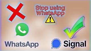 TOP 10 Alternatives to WhatsApp ️ || Stop using WhatsApp  || Signal App ️ || Subscribe to TOP 10