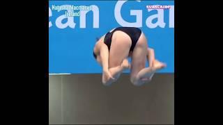 SPRINGBOARD Dive Skills Like You've NEVER SEEN Before! #shortsfeed