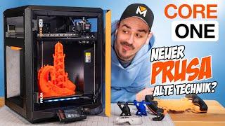 Prusa CORE One | Überzeugt der neue 3D Drucker 2025? (inkl. Bambu Vergleich)