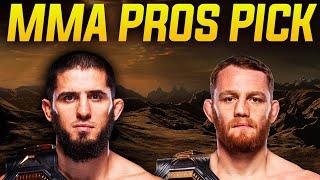 MMA Pros Pick Jack Della Maddalena vs. Islam Makhachev