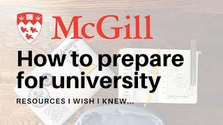 McGill University Tips and Tricks