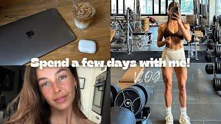 VERBRING EIN PAAR TAGE MIT MIR | Gym, Work & Chill | VLOG