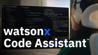 IBM: Generate code quickly with watsonx Code Assistant