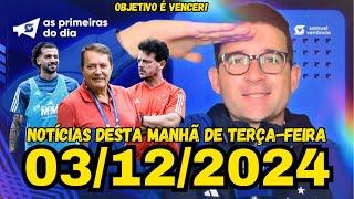 VENÂNCIO COM NOTÍCIAS DO CRUZEIRO NESTA TERÇA-FEIRA! DOR DE CABEÇA PRA DINIZ POR DESFALQUES NO TIME